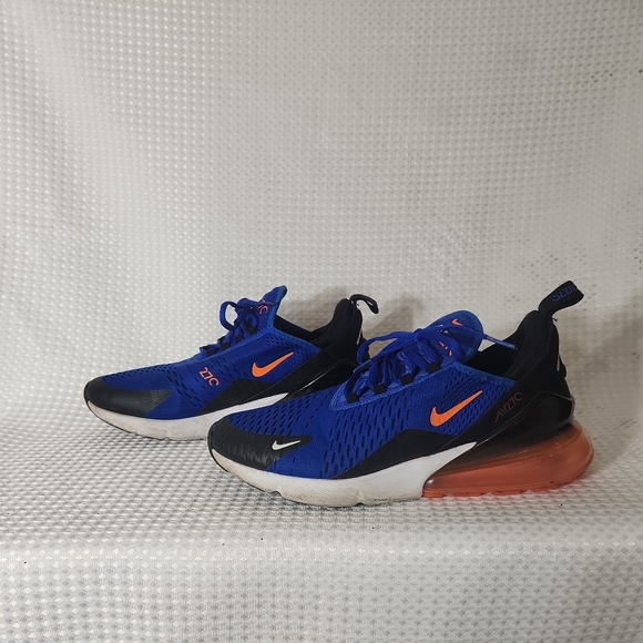 Nike Air Max 270 Racer Blue Crimson Orange AH8050-401 Mens Size 9.5 Rare - Picture 4 of 9
